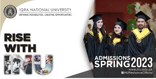 Iqra National University Peshawar Admission 2024 Apply Online