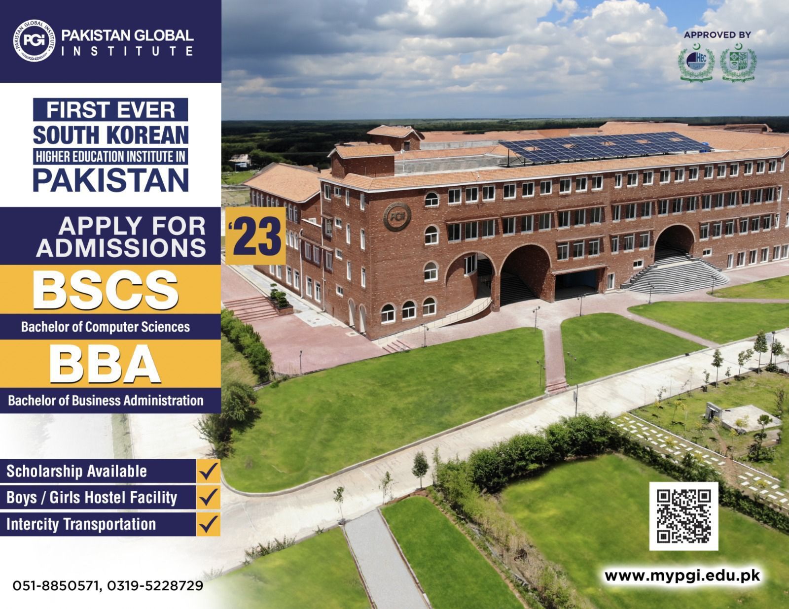 NTS Pakistan Global Institute Admission 2024 Apply Online